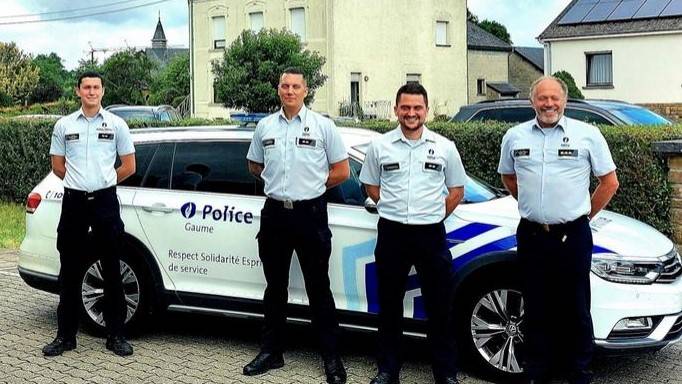 Trois nouveaux inspecteurs principaux pour la zone de police de Gaume