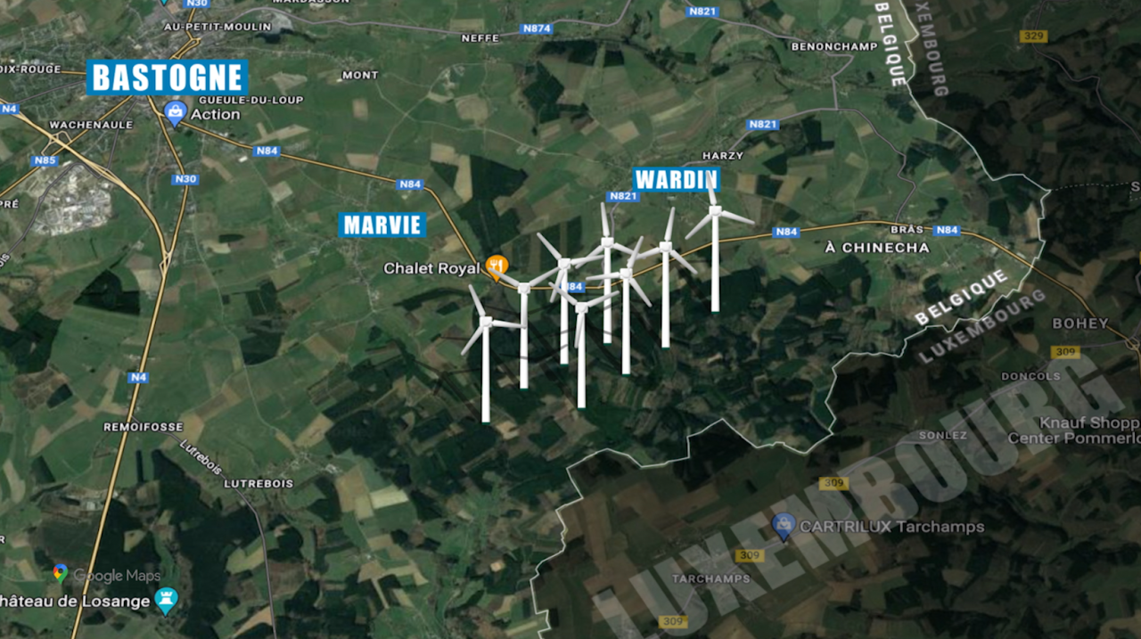 Bientôt huit éoliennes à Marenwez (Bastogne) ?