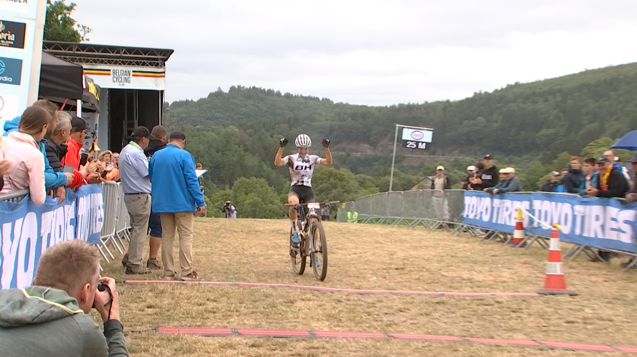 Nouveaux titres de championne de Belgique pour Julia Grégoire à Houffalize