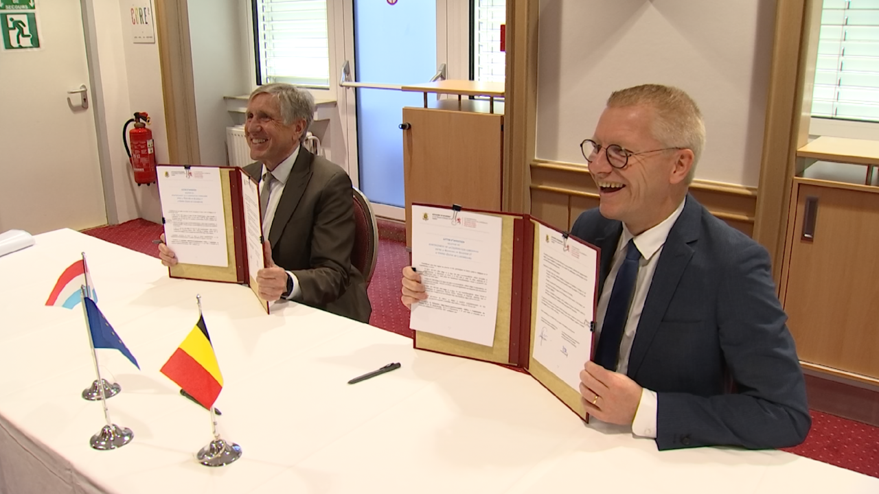 Une lettre d'intention belgo-luxembourgeoise pour améliorer le rail transfrontalier