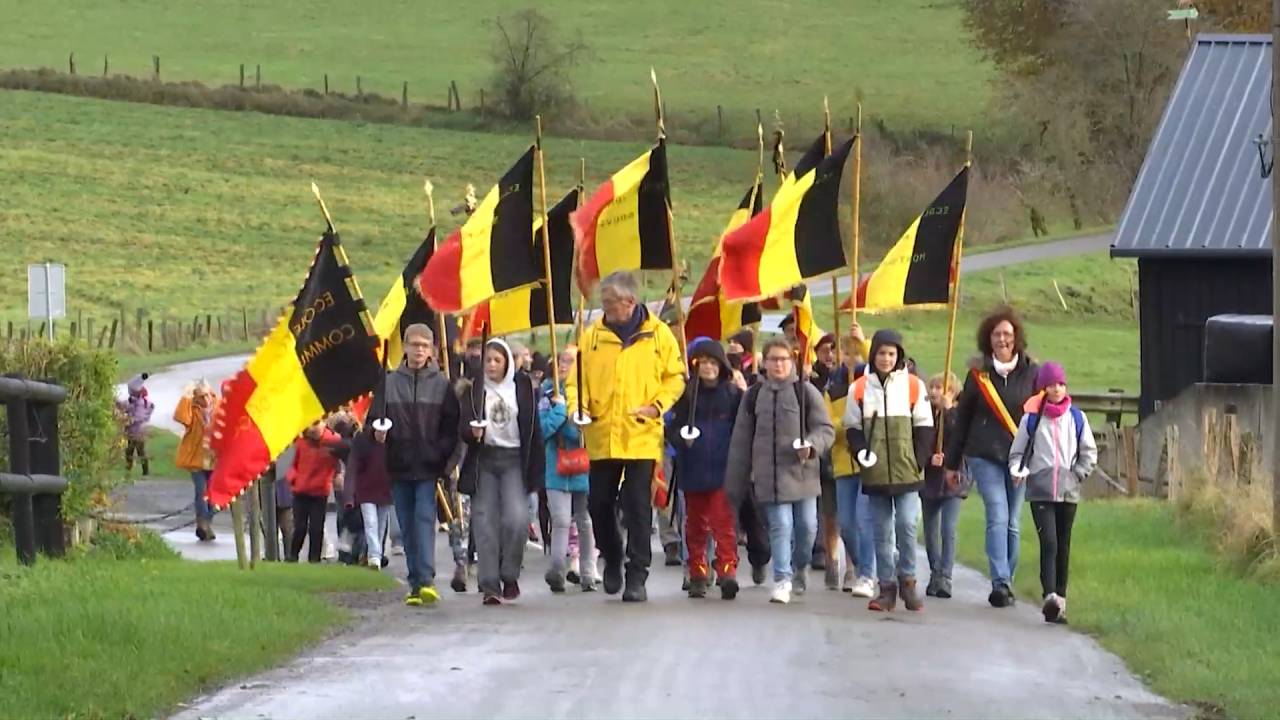 Gouvy :  enfants et adultes commémorent ensemble l'Armistice