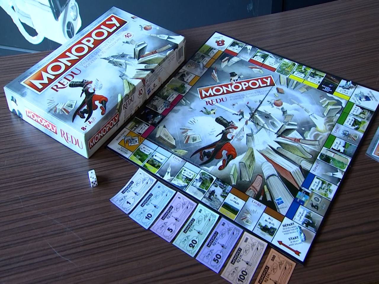 Redu, le village du livre et de l'espace a désormais son Monopoly