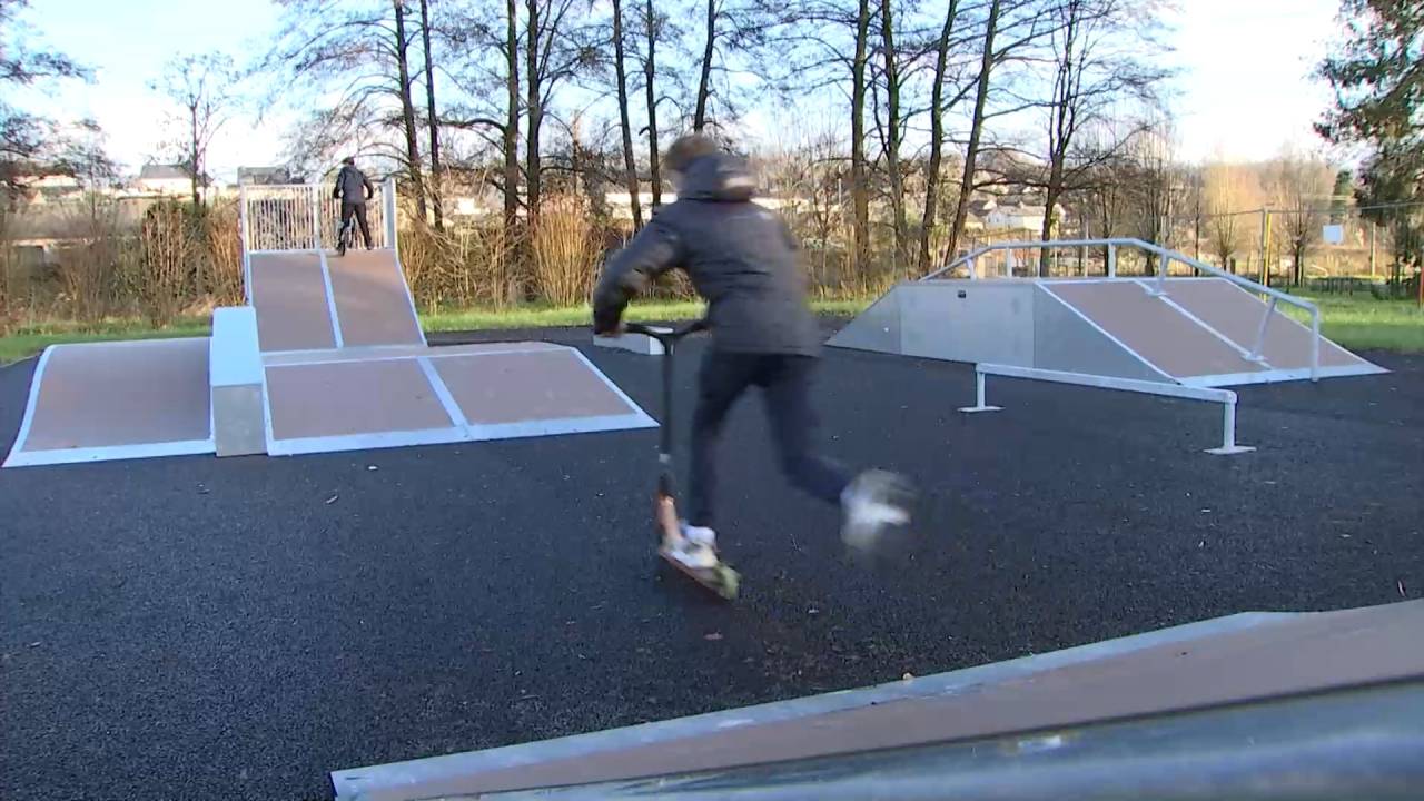 Messancy : premières sensations au nouveau skate park