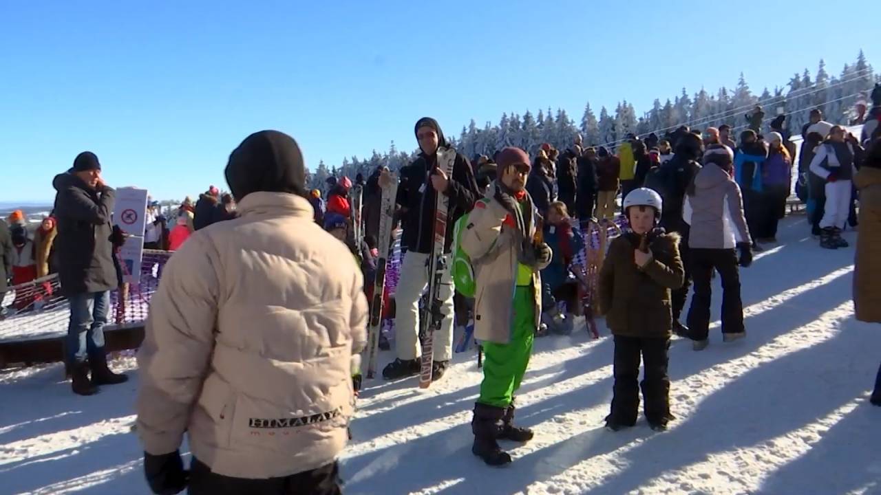 Ski à la Baraque de Fraiture : 3 000 personnes sur les pistes