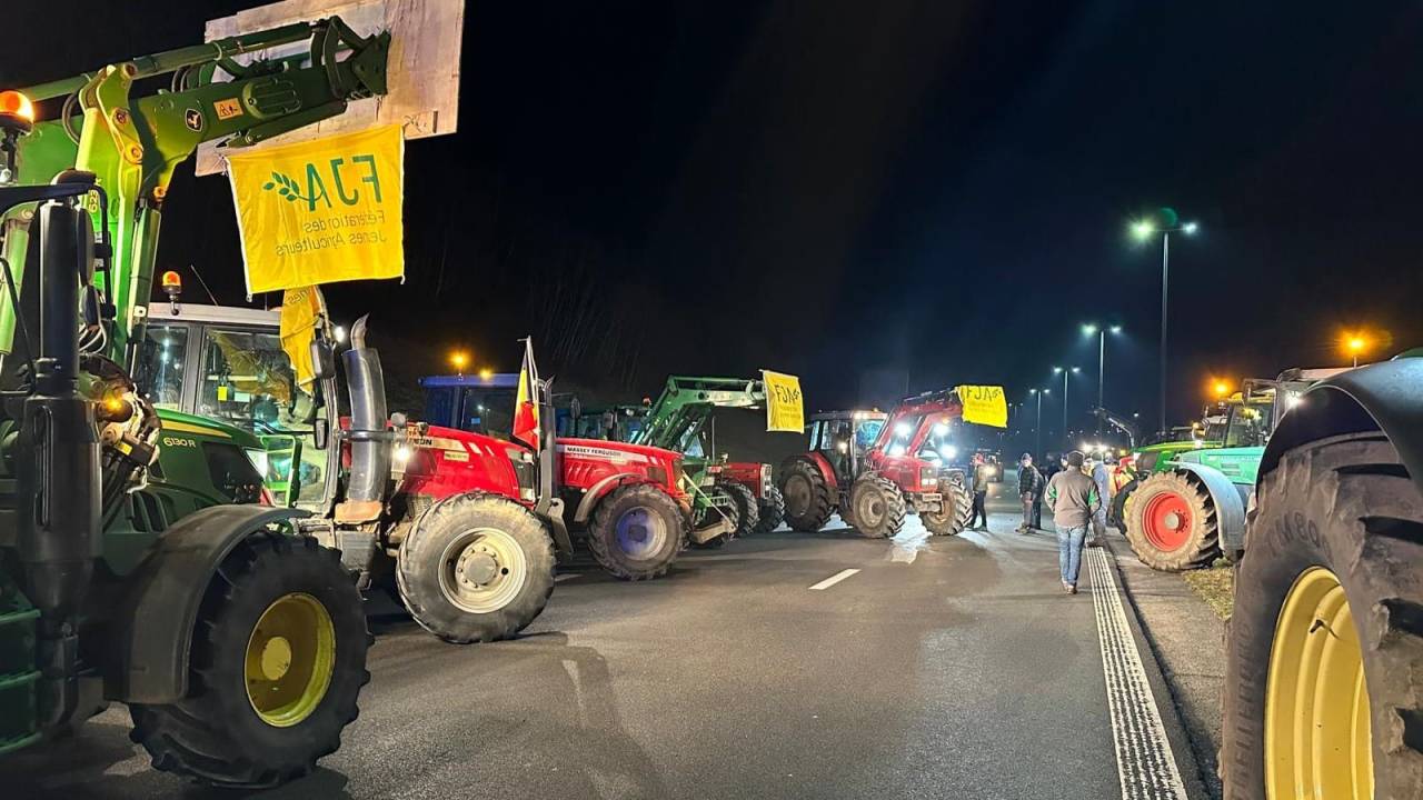 Manifestations d'agriculteurs en Luxembourg : barrages filtrants ce lundi sur E411 et N89