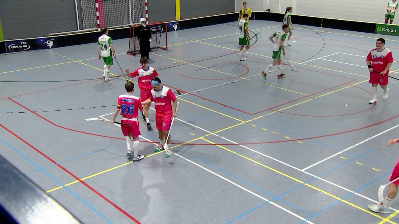 Floorball: les Loups du Lux battent le 3ème classé