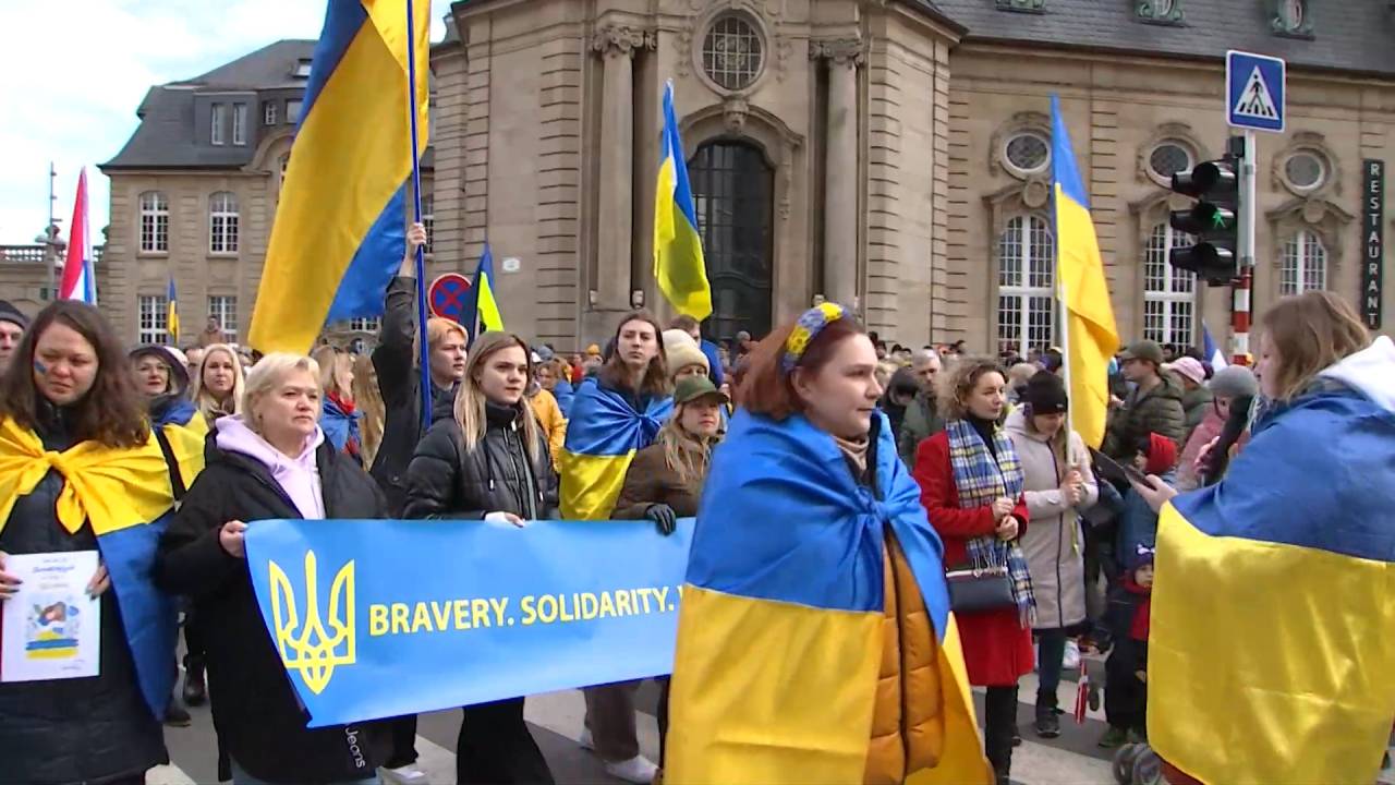 Manifestation en soutien à l'Ukraine ce samedi à Luxembourg-Ville