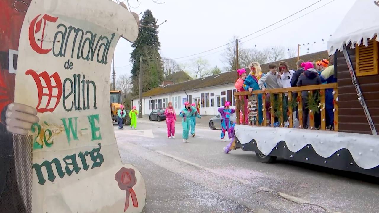 A Wellin, on a fêté la 40ème cavalcade 