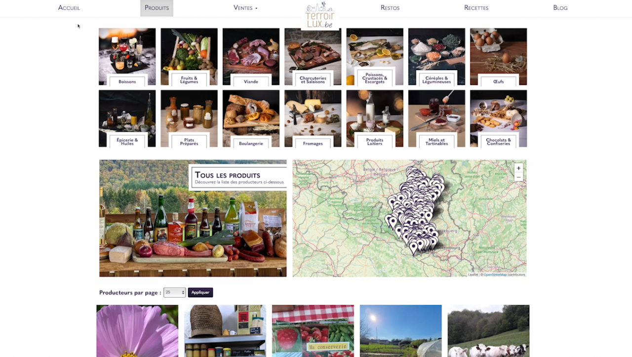 TerroirLux, le site internet qui recense 400 producteurs de la province de Luxembourg