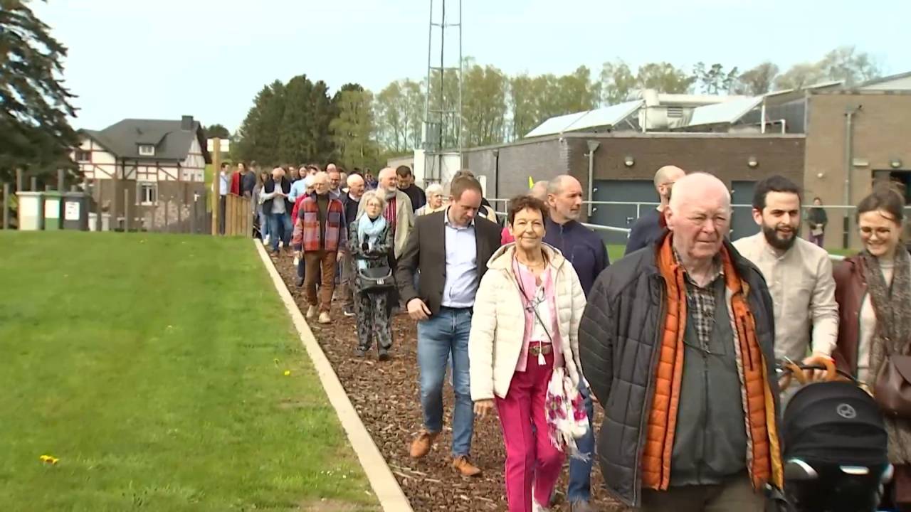 Le Centre sportif d'Erezée inaugure ses nouveaux aménagements extérieurs