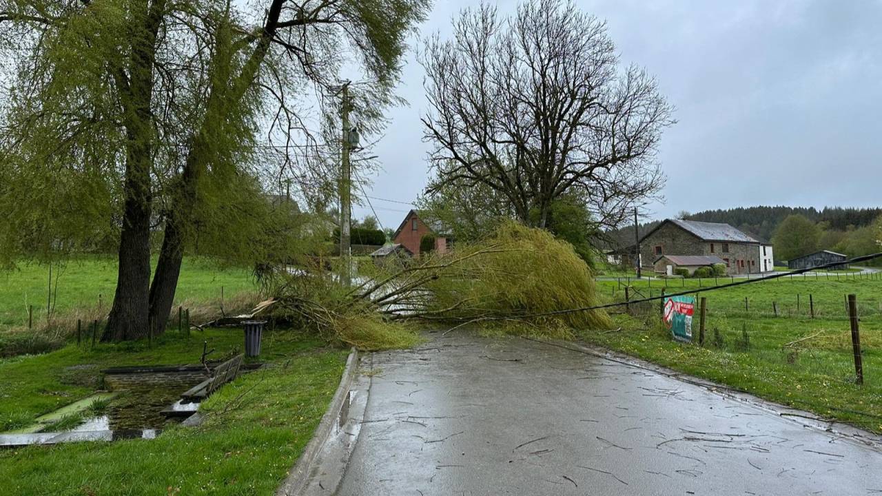 Orages et vents violents : nombreuses interventions pour les pompiers et Ores