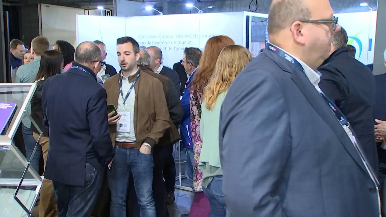 Marche-en-Famenne : beaucoup de monde à Municipalia alors que les élections approchent