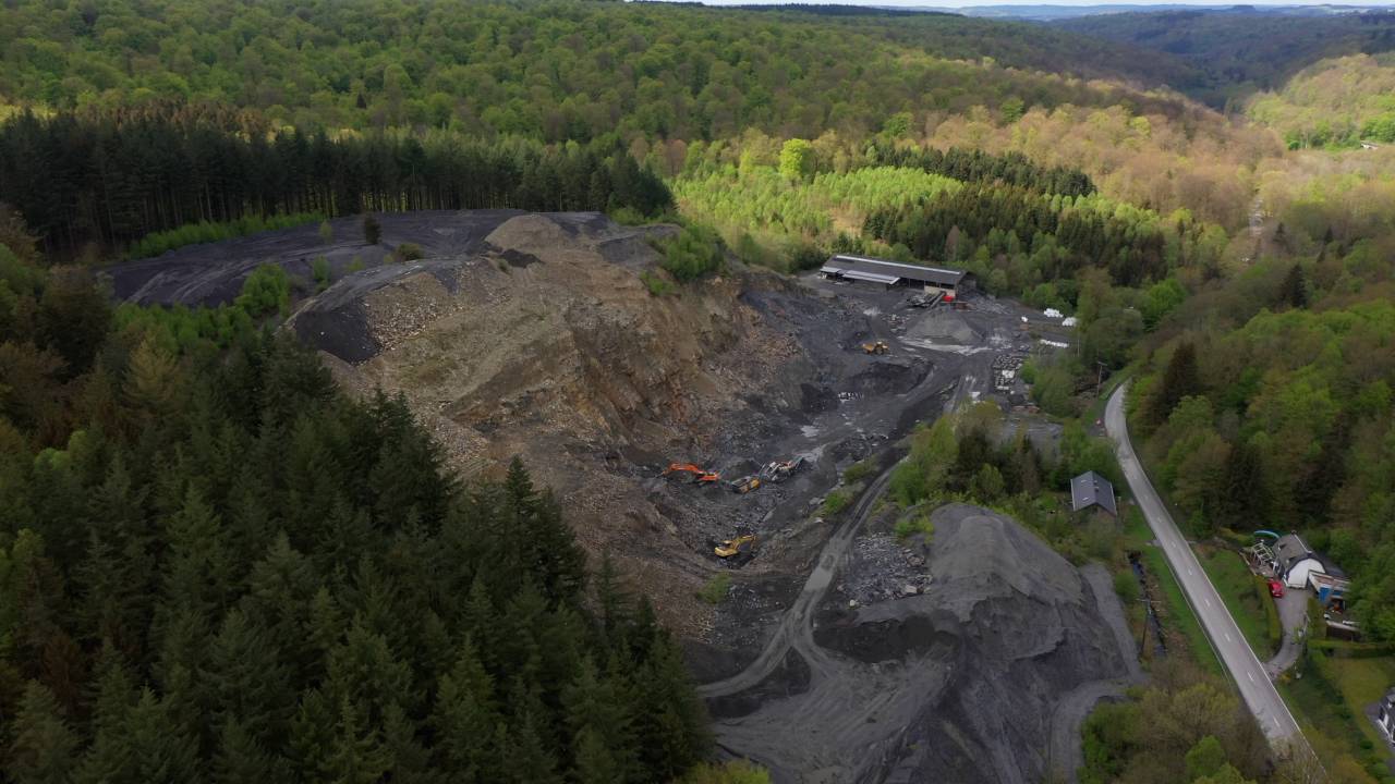 Les ardoisières d'Herbeumont vont pouvoir continuer l'exploitation du schiste local pendant 50 ans