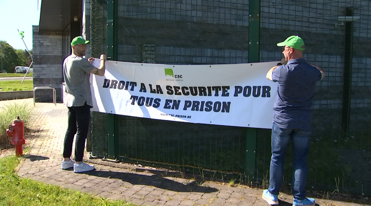 Grève à la prison de Marche suite à l'agression d'un gardien