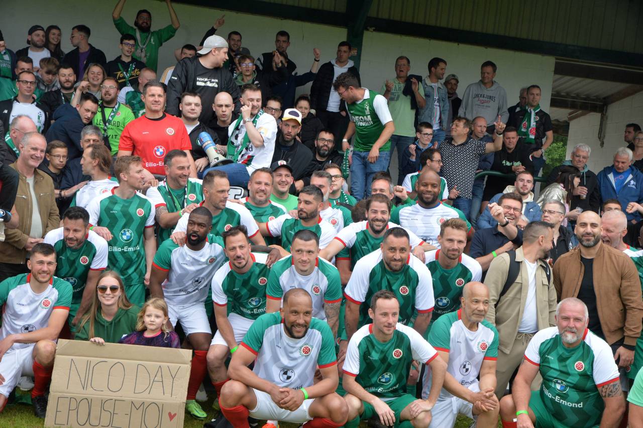 Les anciens de l'Excelsior Virton réunis dans le match de gala du centenaire