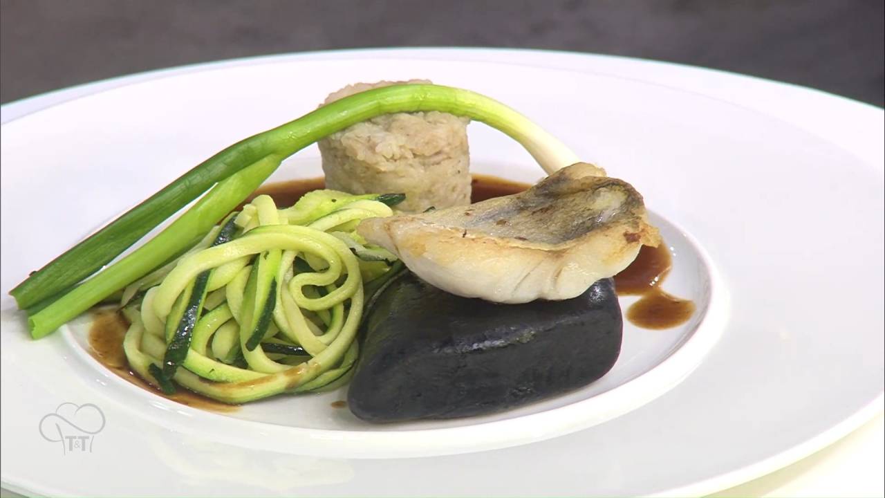 Filet de Sandre cuit sur galet