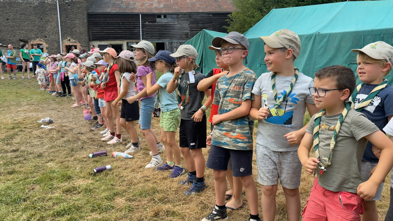Difficile de trouver un endroit de camp pour les Patros 