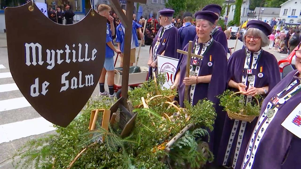 La myrtille, cela fait 74 ans qu'on la fête à Vielsalm