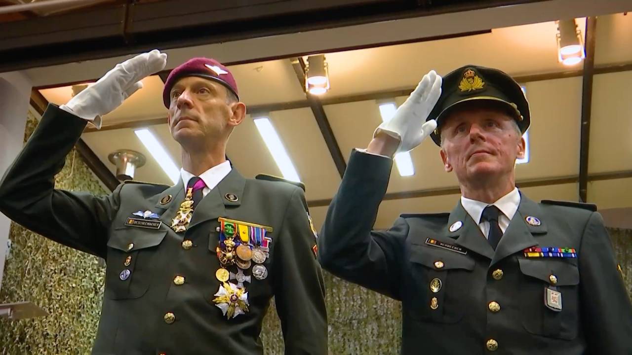 Le Colonel Verbeeren prend la tête du Commandement Militaire en Luxembourg