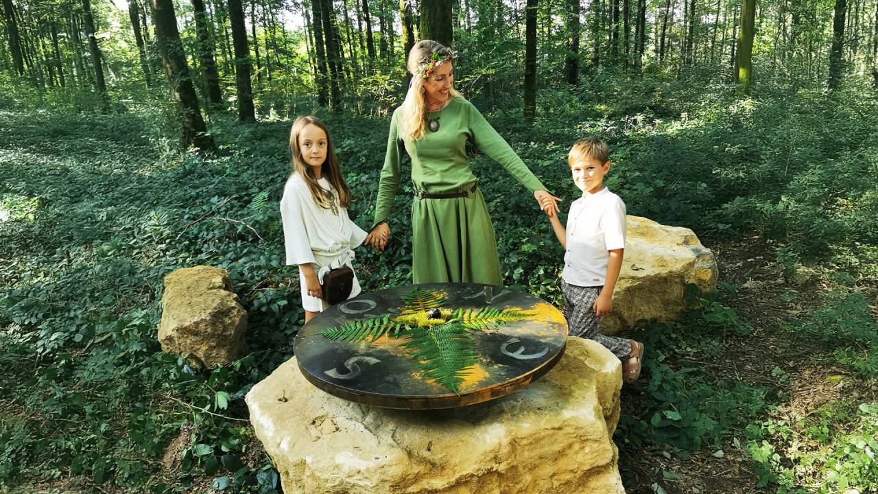 Le sentier des Druides : nouveau parcours didactique à Tintigny