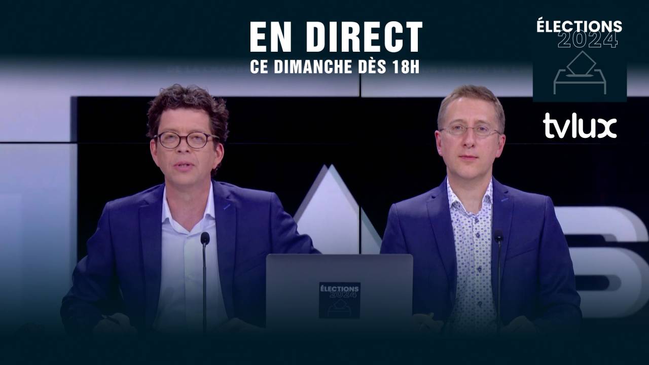 Ne manquez pas la grande soirée électorale en direct sur TV Lux ce dimanche dès 18h !