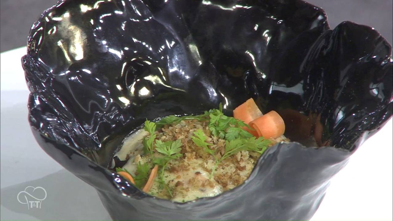 La joue de bœuf confite et son crémeux de carottes