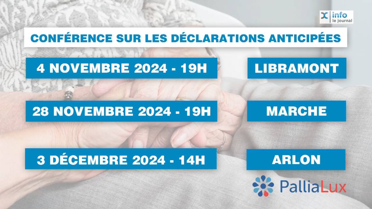 Penser à la fin de vie. 3 conférences sur les déclarations de volonté anticipées