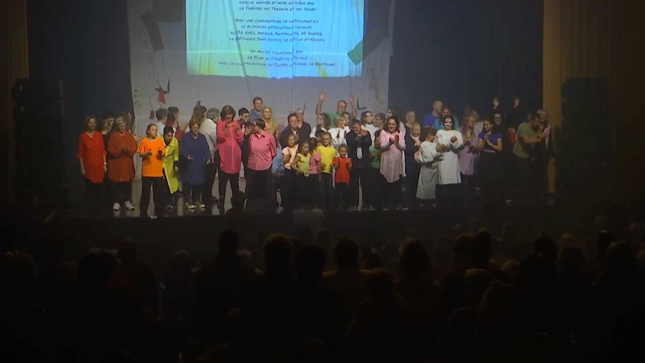  Un spectacle artistique a renforcé les liens à Bastogne