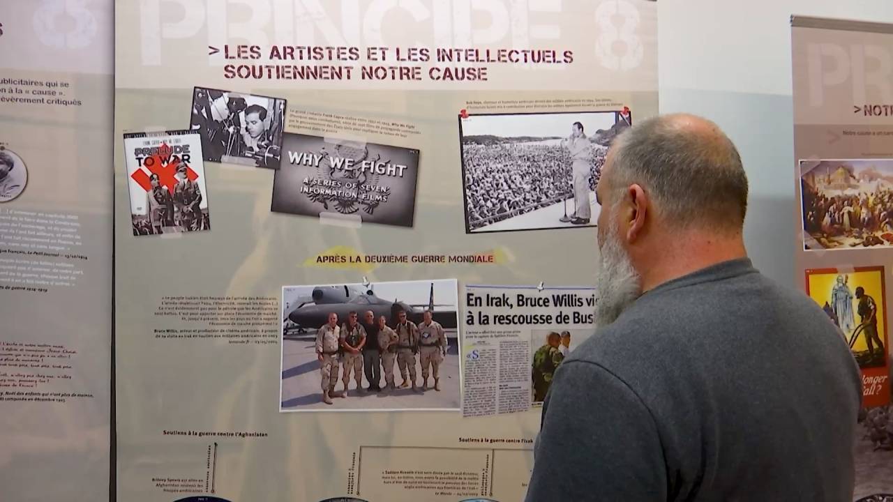 La propagande de guerre décryptée : Anne Morelli en conférence et exposition à Arlon