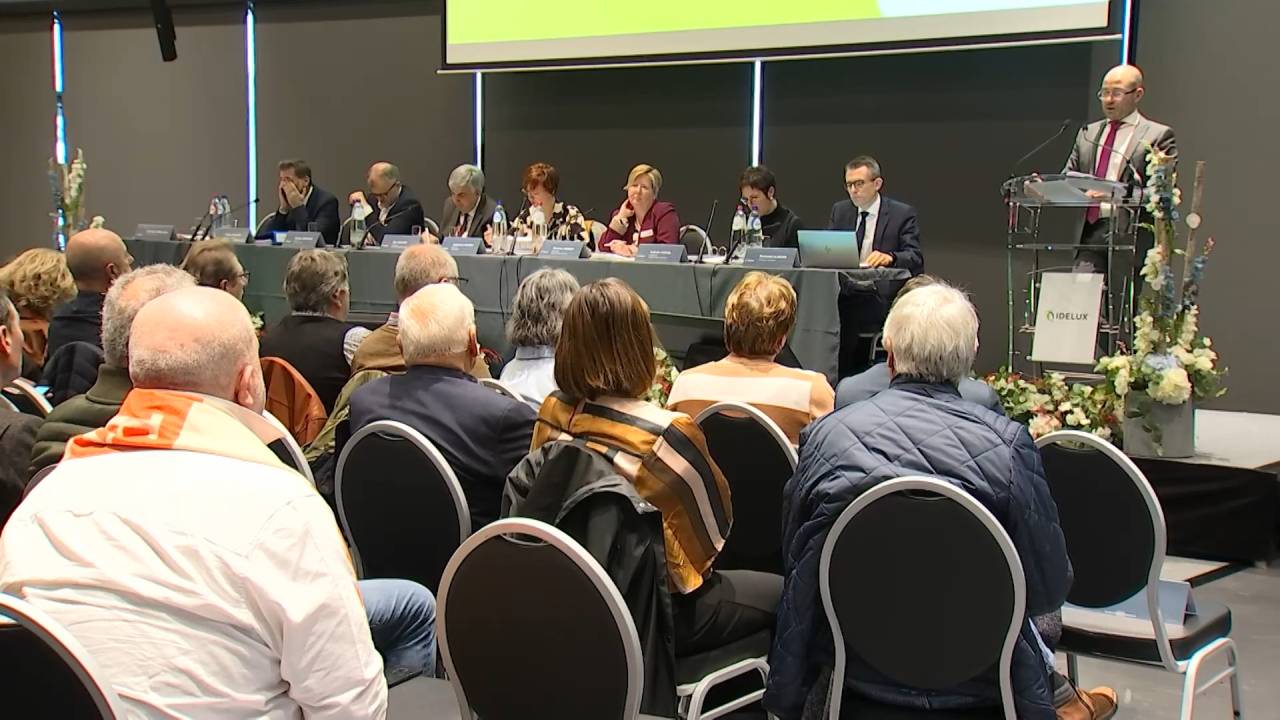 Les mandataires communaux suivent Idélux Environnement à 66%