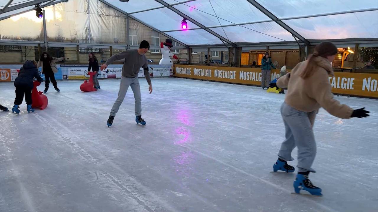 Arlon : la patinoire est ouverte jusqu'au 5 janvier