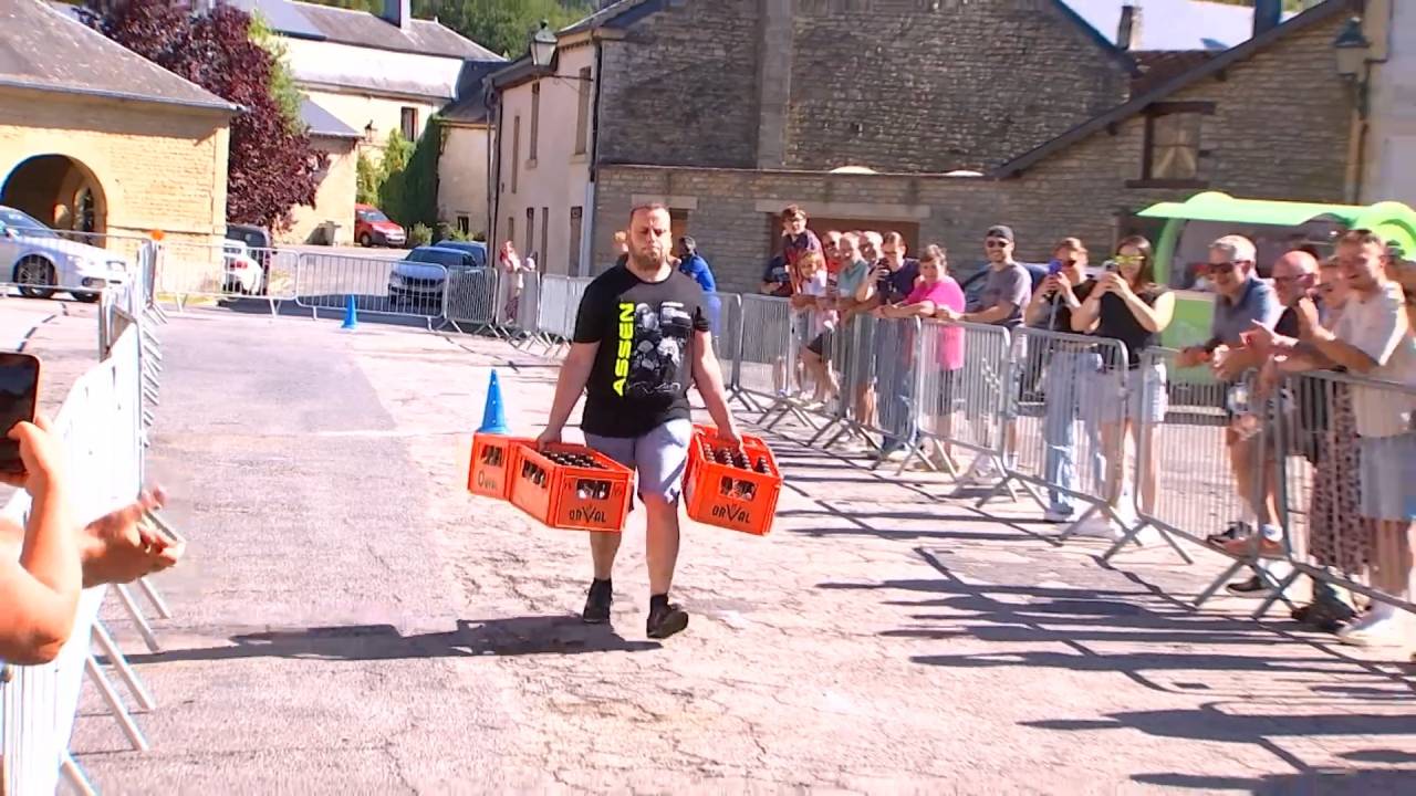 Le concours des porteurs de casiers d'Orval est de retour à Villers-devant-Orval