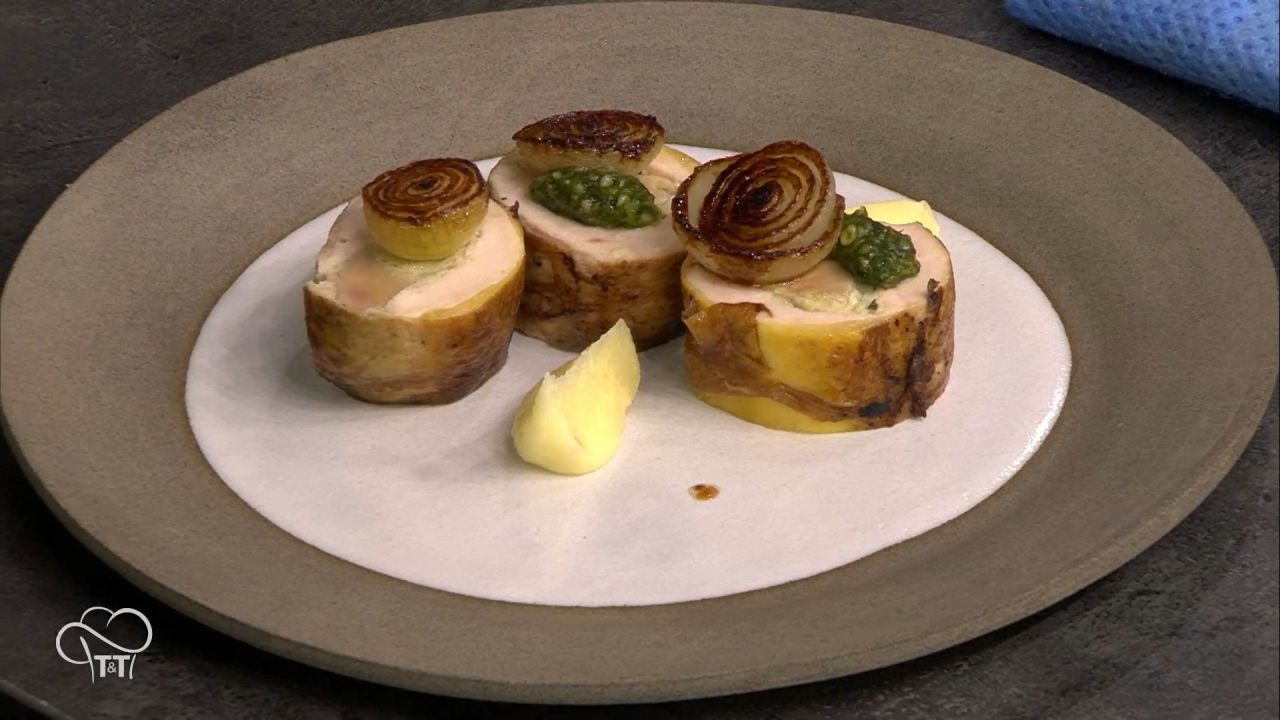 Suprême de volaille au foie gras