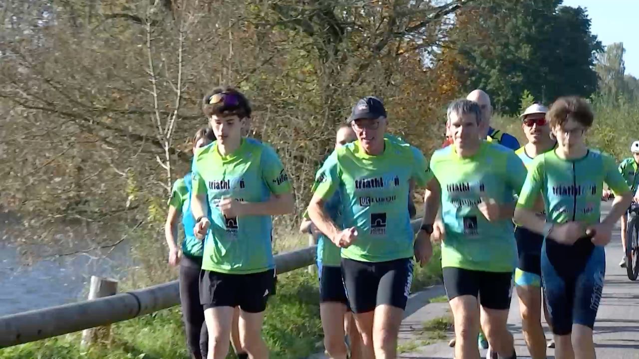 GaumeMan : épaulé par son club, Régis Lacourt réalise hors-compétition un ironman pour la bonne cause
