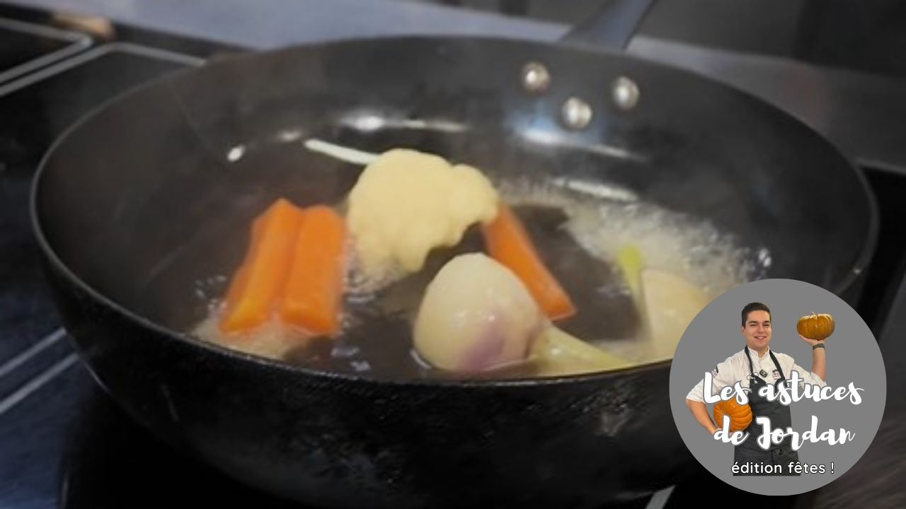 L'astuce de Jordan n°1 spéciale fêtes - le glaçage des légumes
