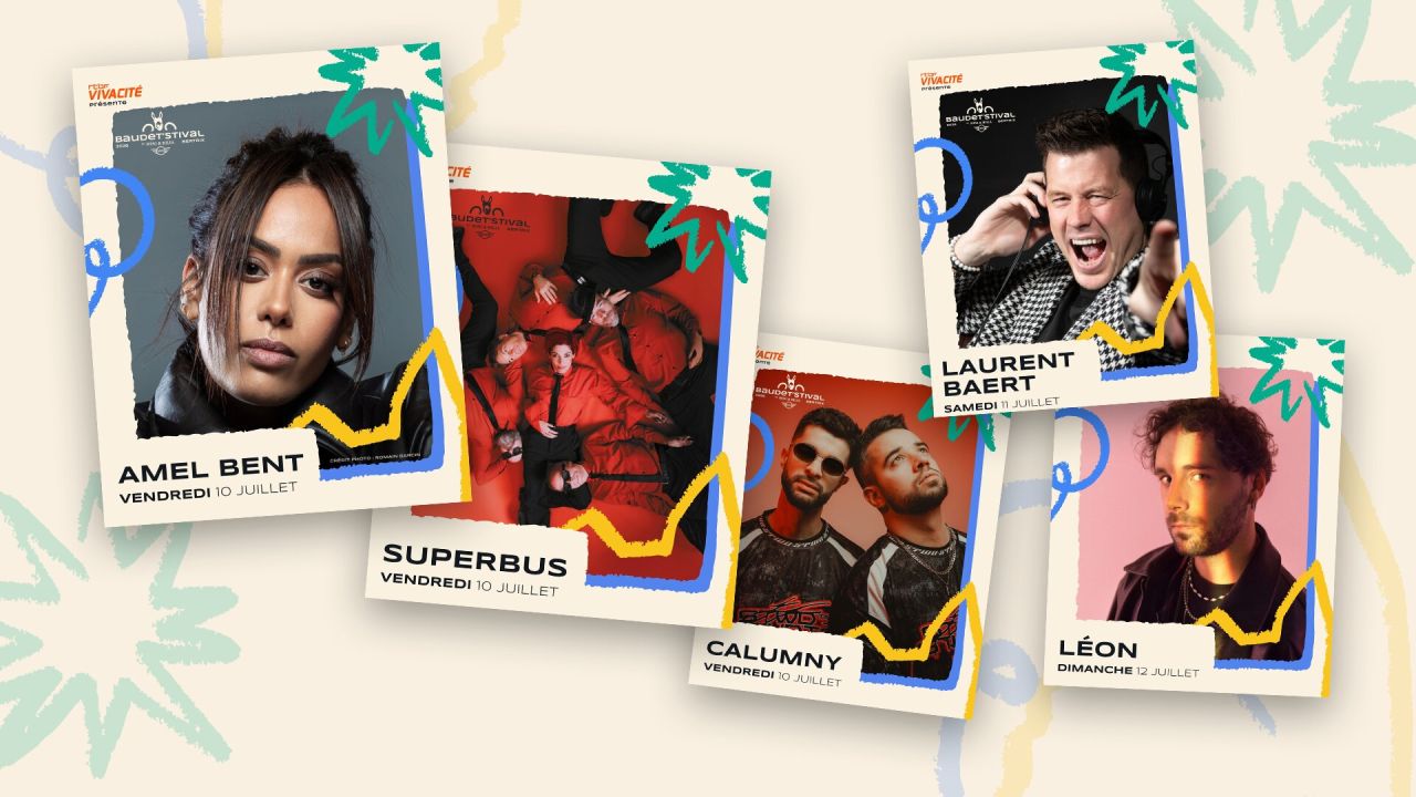 Amel Bent et Superbus rejoignent l'affiche du Baudet'stival 2026
