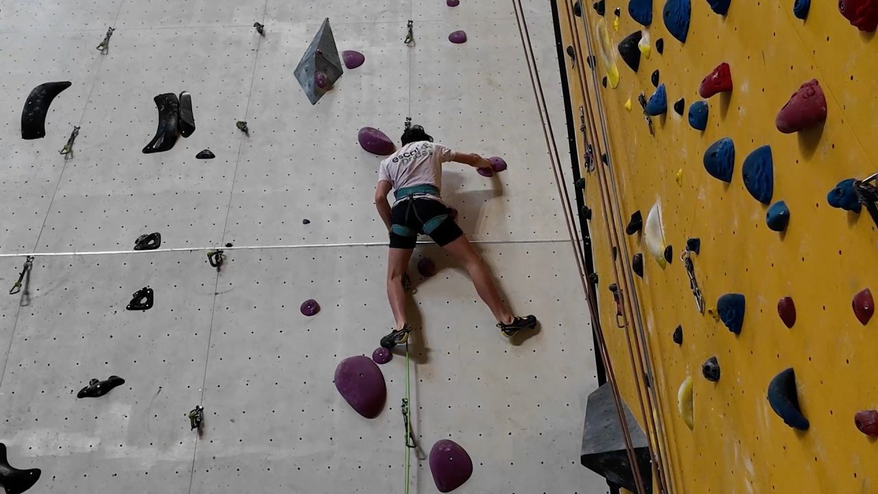 En escalade, l'Arçonnais Mathias Tychon sacré champion de Belgique en U17