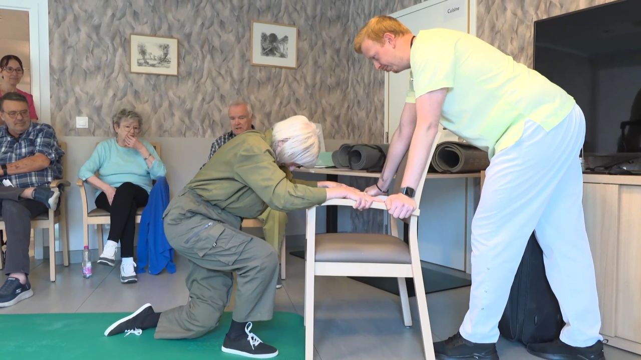 Bouillon : la maison de repos sensibilise aux risques de chutes de ses résidents