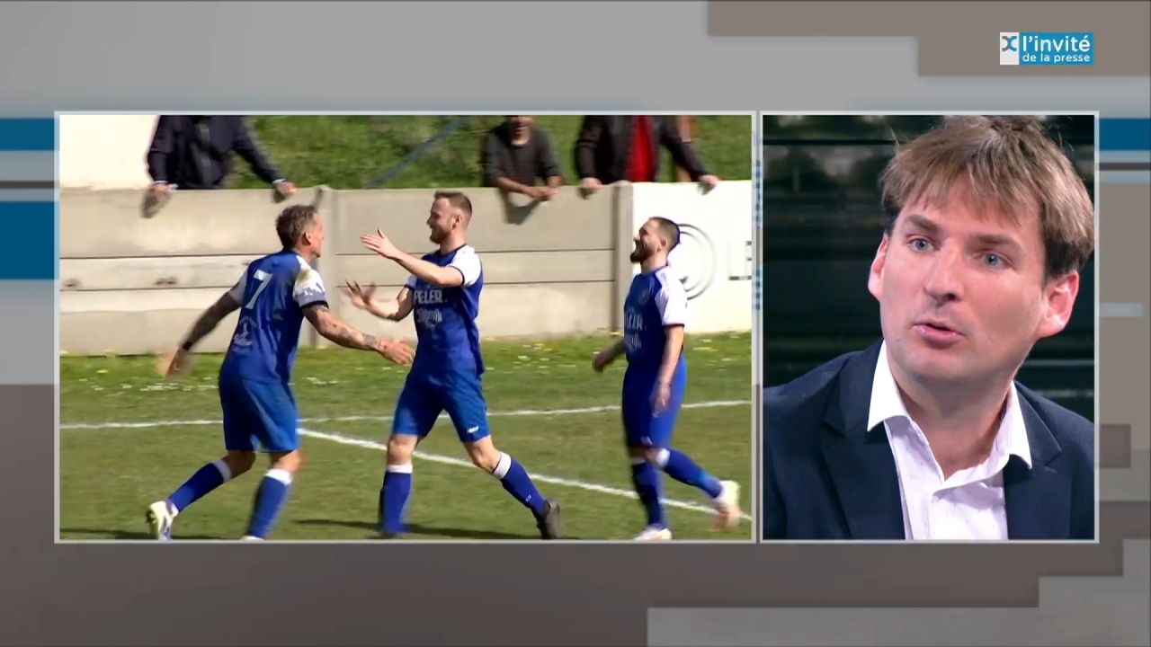 L'Invité de la presse : foot à Arlon ; réforme de la Province ; aides aux victimes de violences sexuelles ; service d'ergothérapie 3D pour 