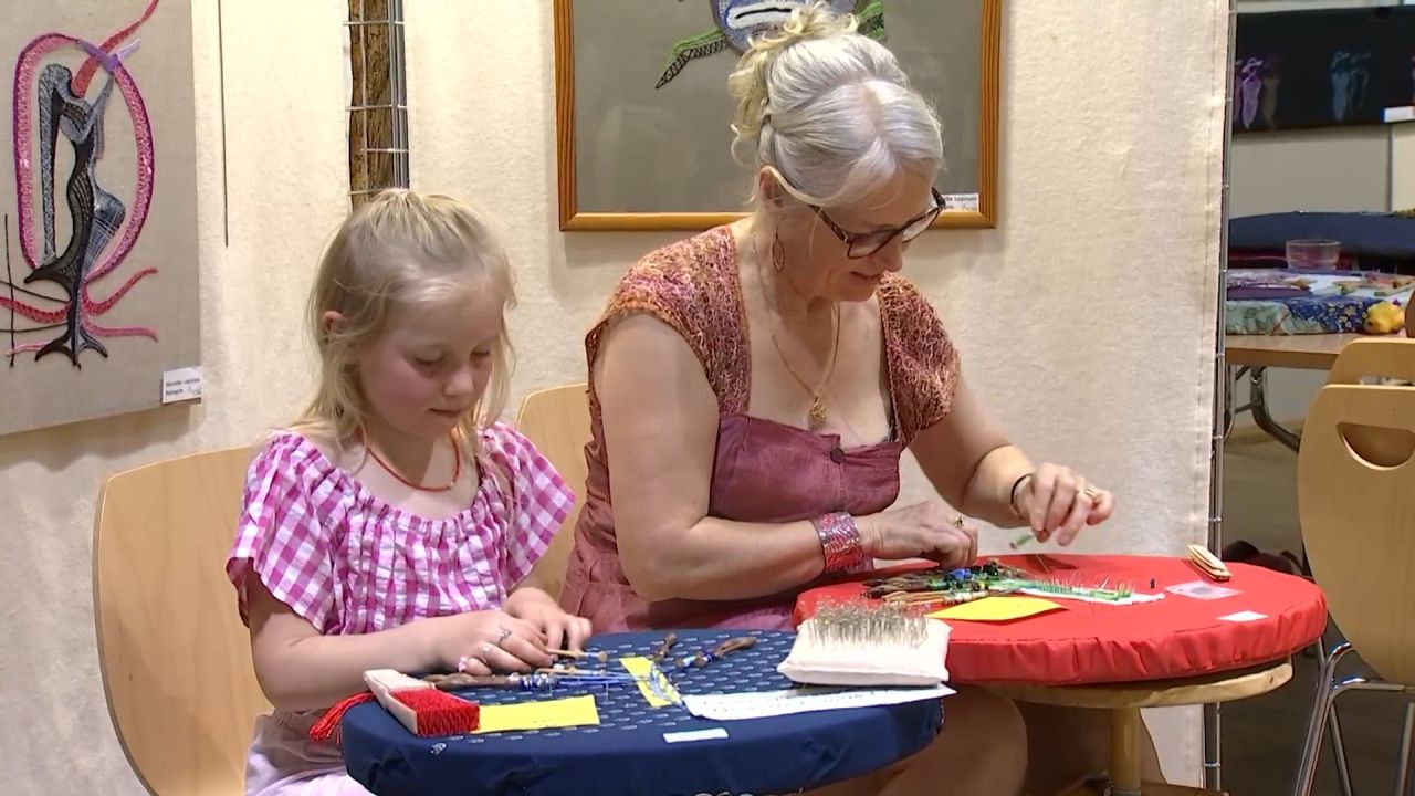 10 ans de dentelle aux fuseaux à Aubange