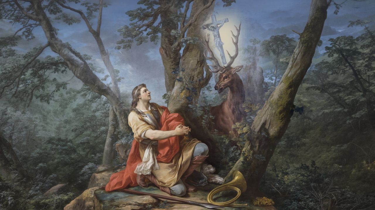 saint Hubert repose-t-il caché sous la basilique ?