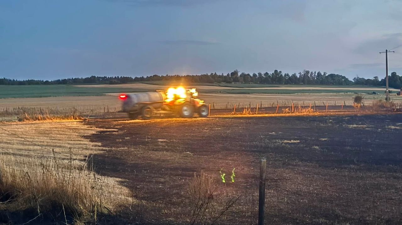 Wellin : un départ de feu maitrisé par un jeune agriculteur
