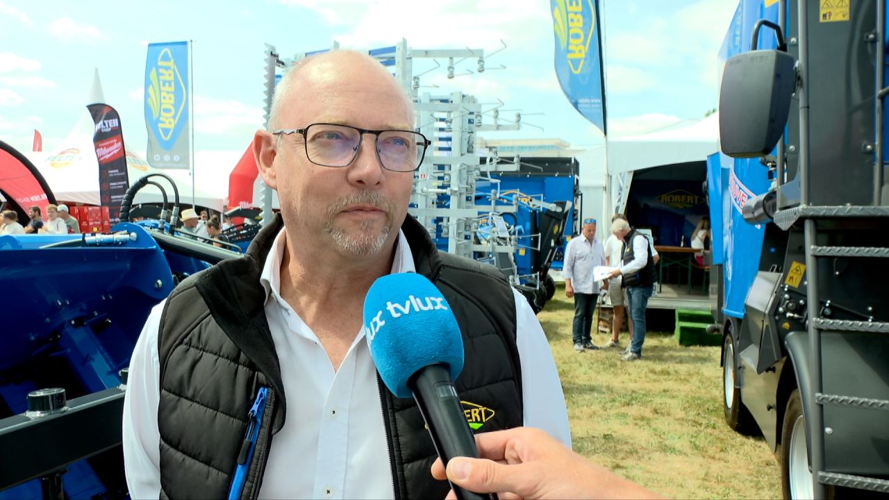 Le fabriquant de machines agricoles, Robert Atelier, depuis 47 ans sur la Foire 