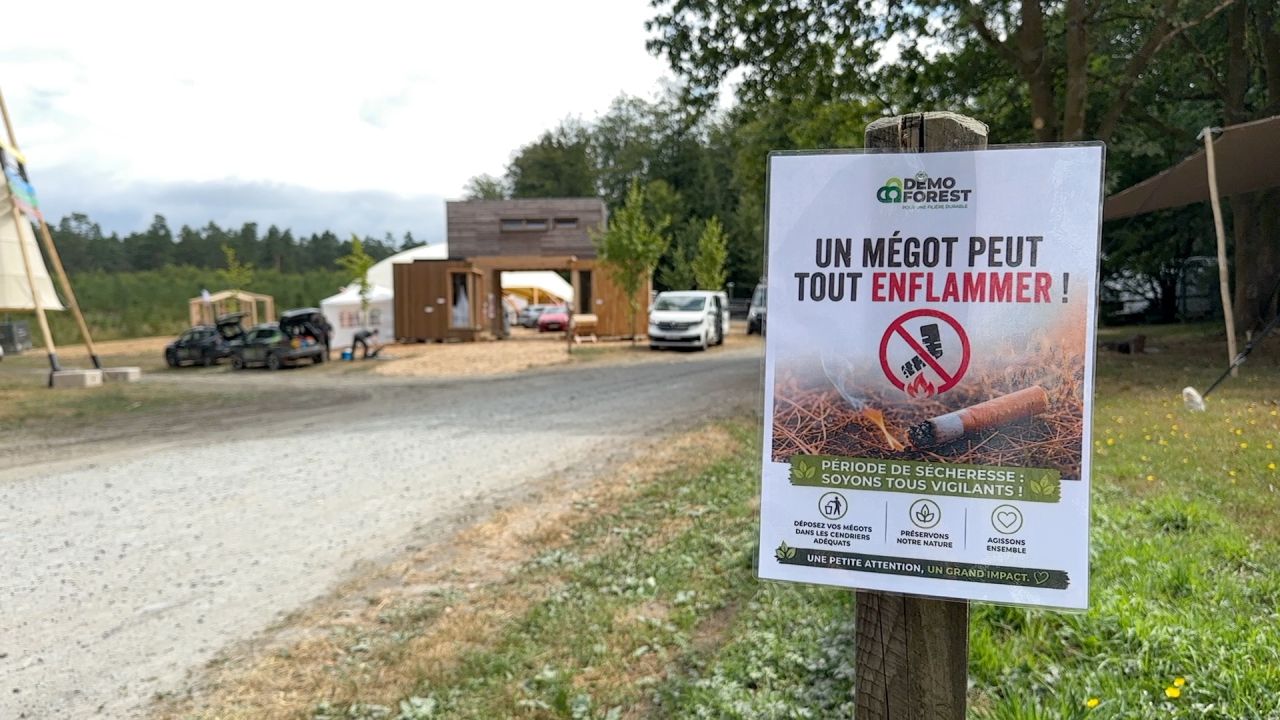 Risque d'incendie sur Demo Forest :  des mesures renforcées pour exposants et visiteurs 