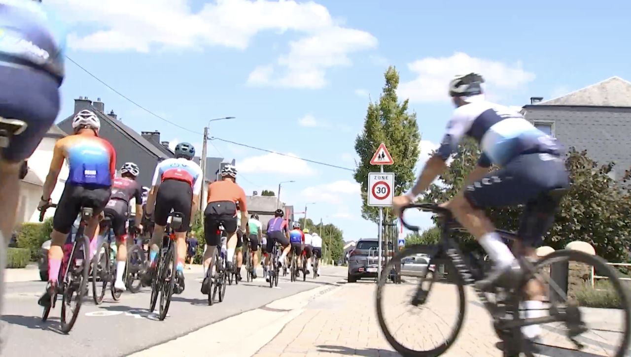 140 cyclistes contre la maladie de Charcot