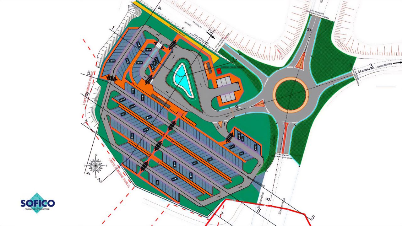 Arlon : début des travaux pour un rond-point et un parking à la sortie 31 (Saint-Léger)