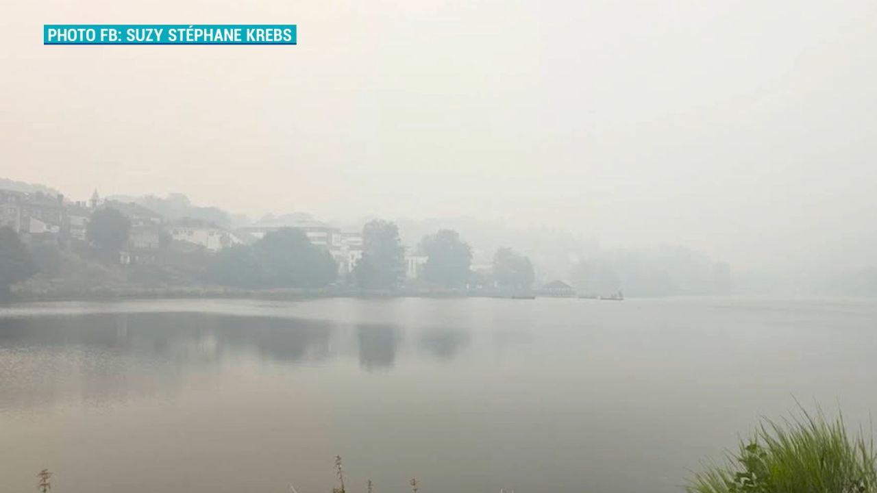 Un pic de pollution record mesuré par la station de Vielsalm