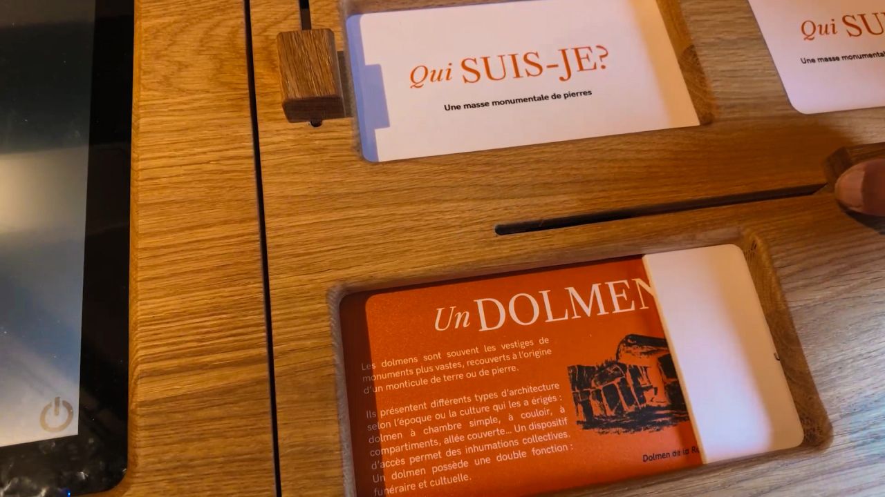 Wéris (Durbuy) coup de fraicheur pour le musée des Mégalithes et conférence sur les chasseurs-cueilleurs