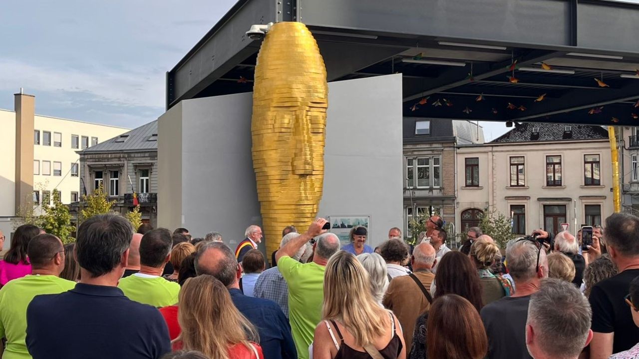 Arlon : Renaud Matgen dévoile son nouveau visage à la place Léopold
