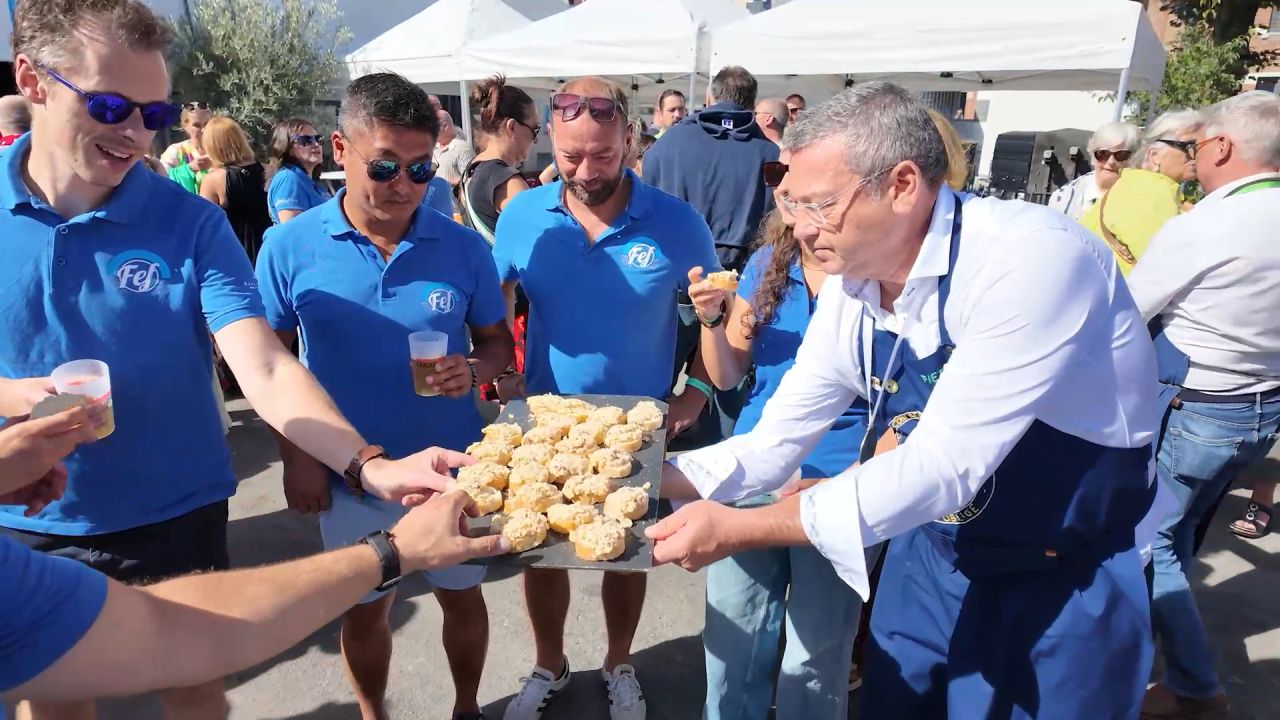 Les Marchois ont fêté les 20 ans de Foires en Fête... sur la place de l'étang 